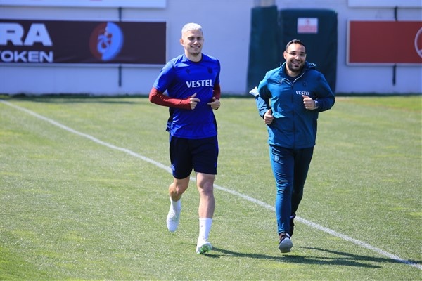 Trabzonspor'da Sivasspor maçı hazırlıkları sürüyor. 30-03-2021 10