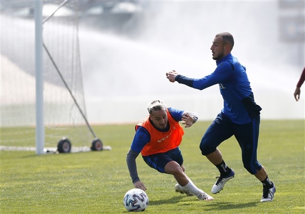 Trabzonspor'da Sivasspor maçı hazırlıkları sürüyor. 31-03-2021 3