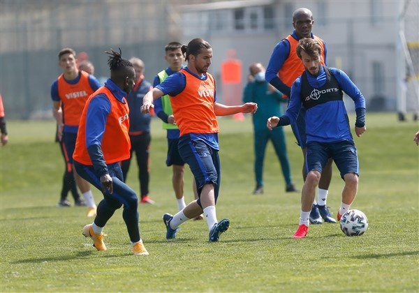 Trabzonspor'da Sivasspor maçı hazırlıkları sürüyor. 31-03-2021 12