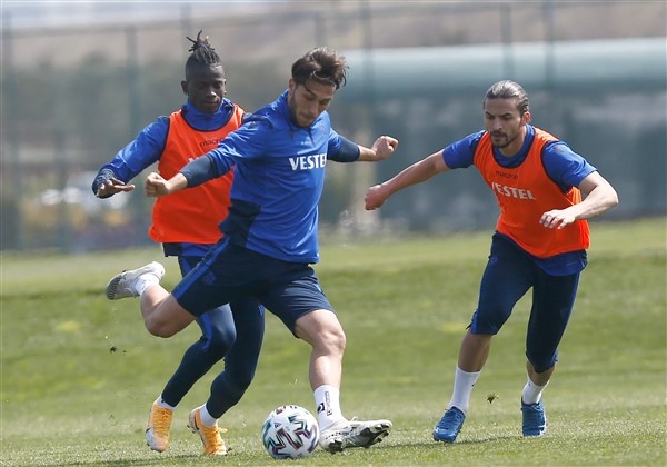 Trabzonspor'da Sivasspor maçı hazırlıkları sürüyor. 31-03-2021 10