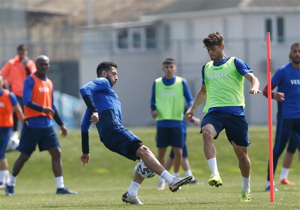 Trabzonspor'da Sivasspor maçı hazırlıkları sürüyor. 31-03-2021 13