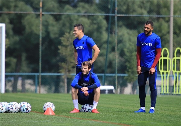 Trabzonspor'da Sivasspor maçı hazırlıkları sürüyor. 31-03-2021 9