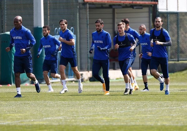 Trabzonspor'da Sivasspor maçı hazırlıkları. 31-03-2021 5