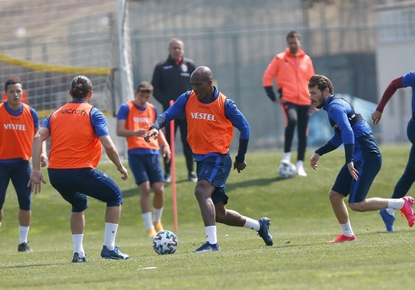 Trabzonspor'da Sivasspor maçı hazırlıkları. 31-03-2021 6