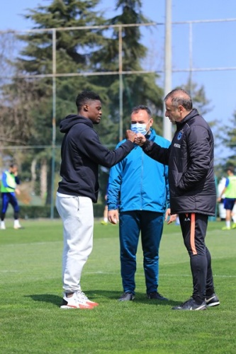 Trabzonspor'da Sivasspor maçı hazırlıkları. 31-03-2021 8