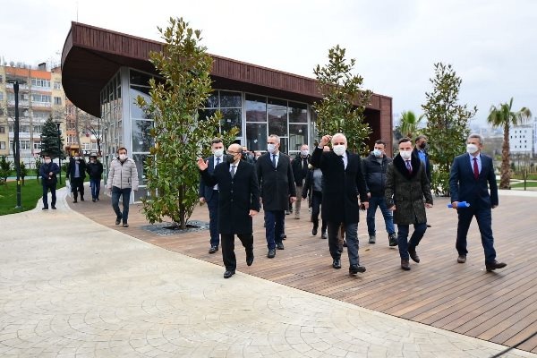 Trabzon'da Millet Bahçesinde 1. etap tamamlandı 5