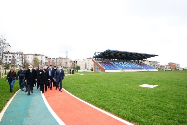 Trabzon'da Millet Bahçesinde 1. etap tamamlandı 4