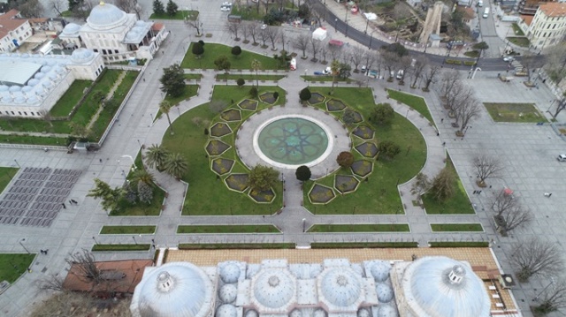 İstanbul meydanlarında kısıtlama sessizliği. Foto Galeri 11