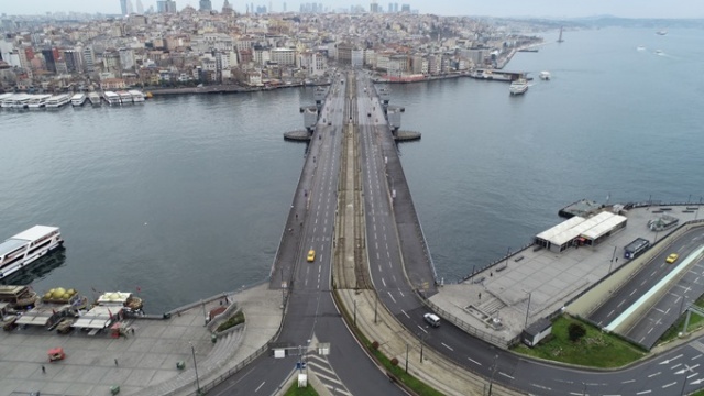 İstanbul meydanlarında kısıtlama sessizliği. Foto Galeri 6