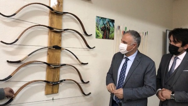 Bayburt'ta kendi oklarını ürettiler şampiyonaya hazırlanıyorlar 14