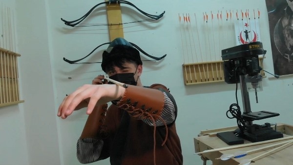 Bayburt'ta kendi oklarını ürettiler şampiyonaya hazırlanıyorlar 5