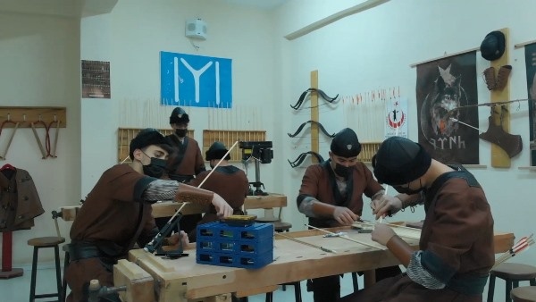 Bayburt'ta kendi oklarını ürettiler şampiyonaya hazırlanıyorlar 12