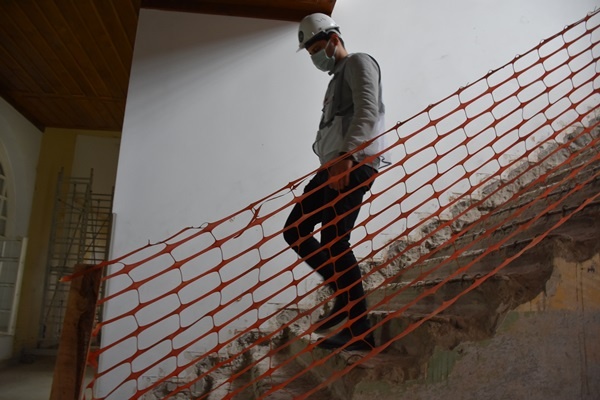 Trabzon'daki tarihi vilayet binası restore ediliyor 9