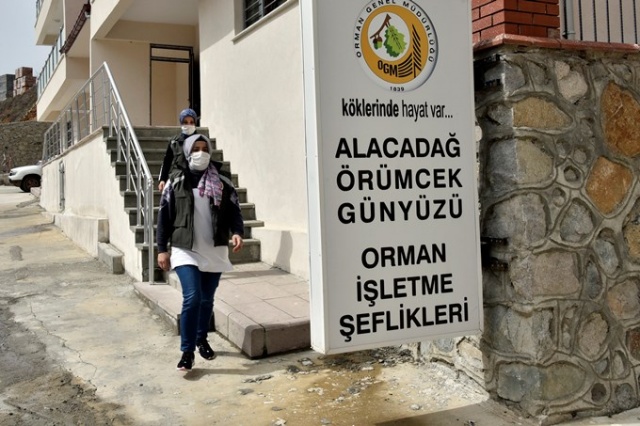 Gümüşhane'nin kadın orman muhafaza memurları görev başında! 5