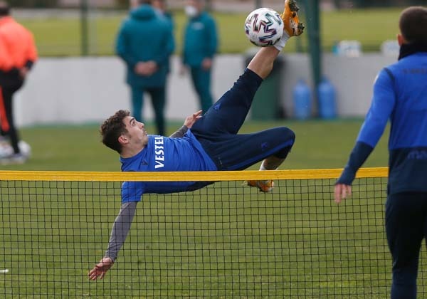 Trabzonspor Çaykur Rizespor maçı hazırlıklarına maçları 11