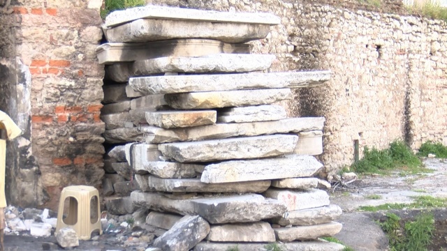 Kasturya Sinagogu'nun harap hali tepki çekiyor.15 Eylül 2022 9