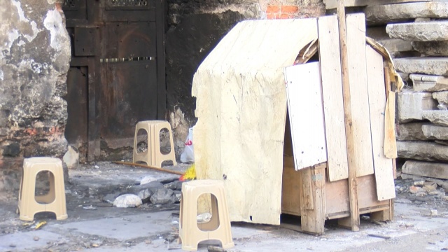 Kasturya Sinagogu'nun harap hali tepki çekiyor.15 Eylül 2022 11