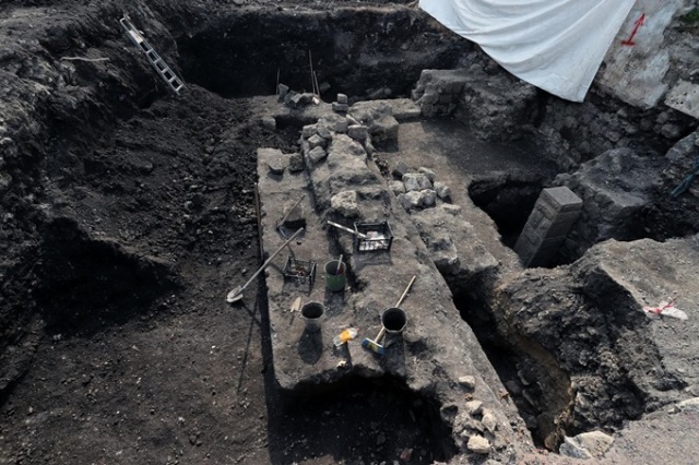 Trabzon'da otopark inşaatında bulunan tarihi alan, açık hava müzesi olacak 10