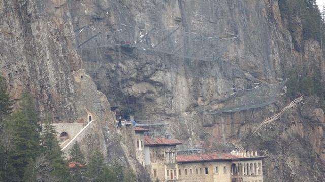 Sümela Manastırı’nda restorasyon çalışmaları yeniden başladı 7