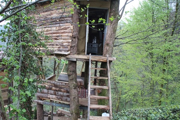 Rize'de marangozun pandemi sığınağı 5