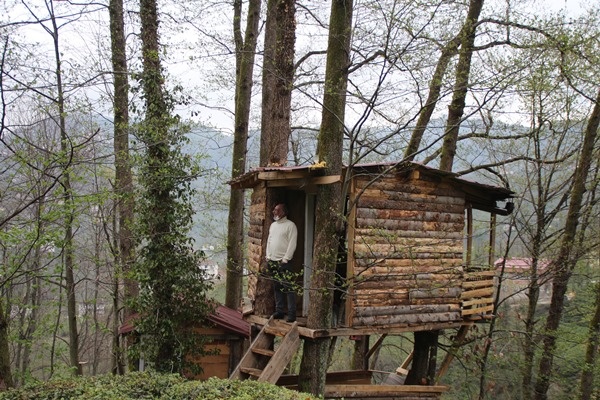 Rize'de marangozun pandemi sığınağı 7