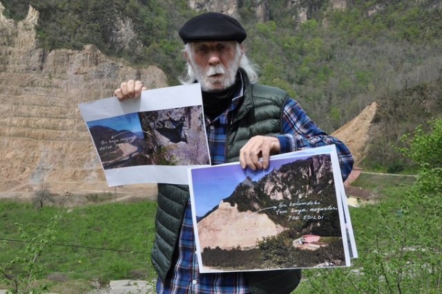 Ordu'da 2 bin 300 yıllık kaleye taş ocağı tehdidi 12