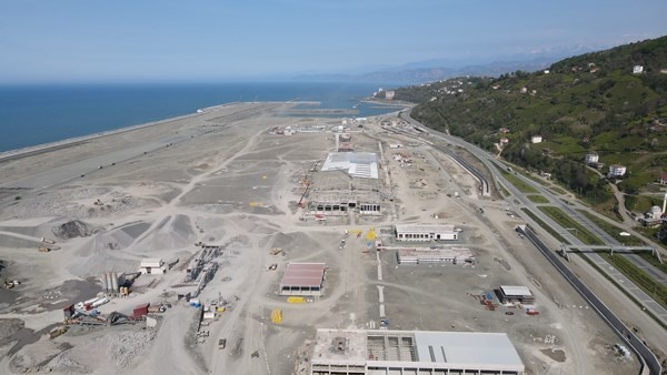 Rize-Artvin Havalimanı’na 29 Ekim’de ilk uçağın inmesi için çalışmalar sürüyor 6