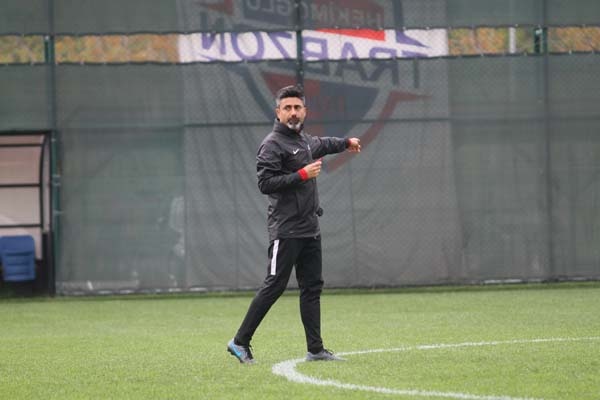 Hekimoğlu Trabzon taktik çalıştı 2