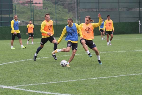 Hekimoğlu Trabzon taktik çalıştı 8