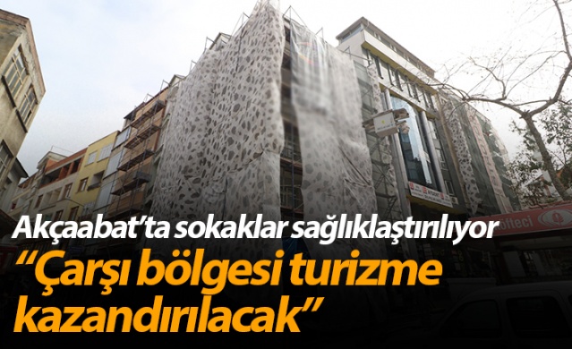 Akçaabat’ta sokaklar sağlıklaştırılıyor 1