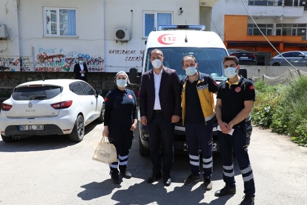 Başkan Ekim’den bayram ziyareti 18