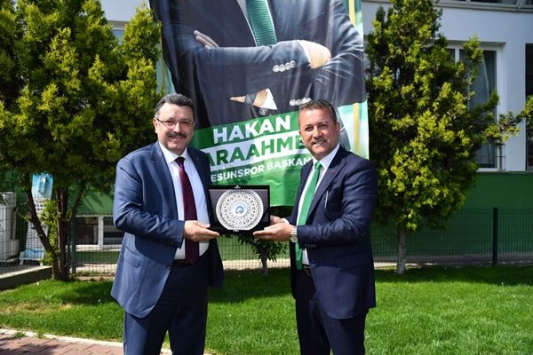 Başkan Genç, Giresun Belediyesi’ni ziyaret etti 6