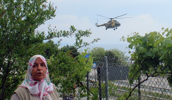 Giresun arızası giderilen askeri helikopter havalandıktan kısa süre sonra tekrar zorunlu iniş yaptı 8