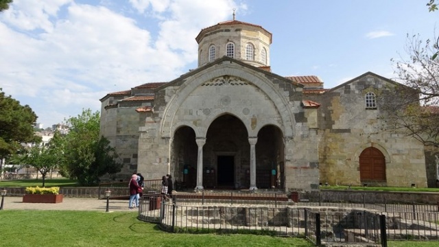 Trabzon'un Ayasofya'sına ziyaretçi akını 5