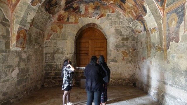 Trabzon'un Ayasofya'sına ziyaretçi akını 6