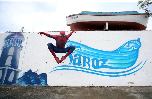 Örümcek Adam memleketi Trabzon'da 31