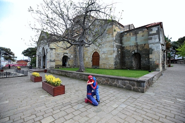 Örümcek Adam memleketi Trabzon'da 23