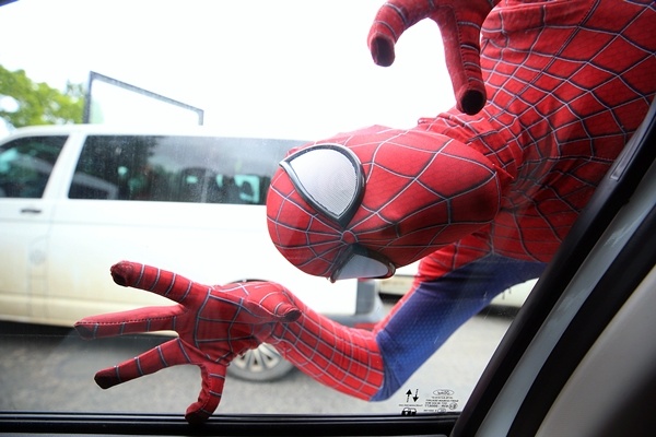 Örümcek Adam memleketi Trabzon'da 8