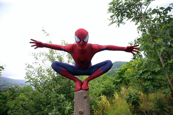 Örümcek Adam memleketi Trabzon'da 30