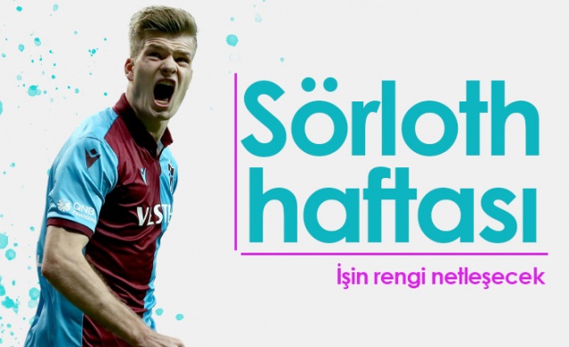 Trabzonspor'da Sörloth konusu netleşecek 1