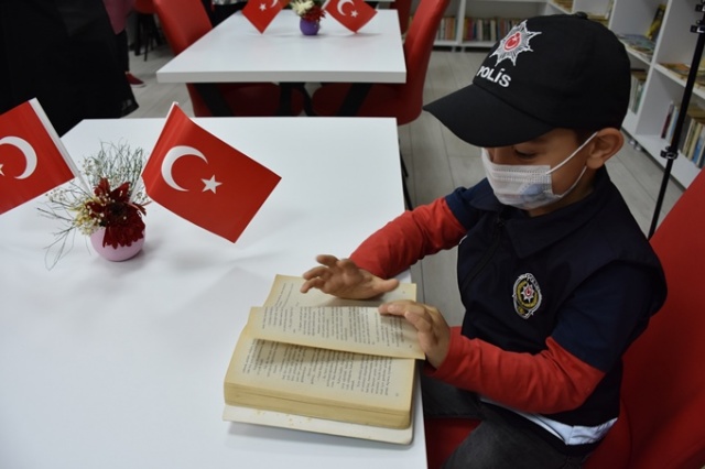 Şehit Eren Bülbül kütüphanesi açıldı 16