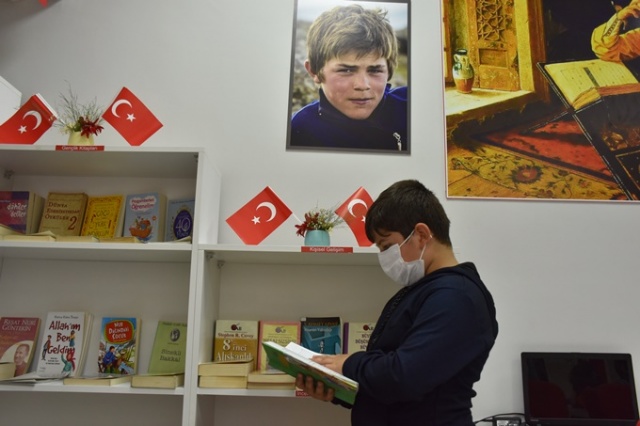 Şehit Eren Bülbül kütüphanesi açıldı 9