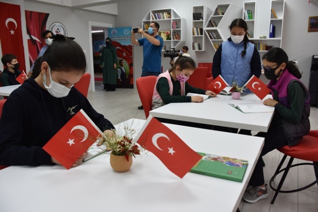 Şehit Eren Bülbül kütüphanesi açıldı 13