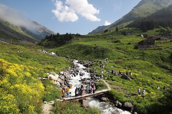 Karadeniz'in yeni gözdesi Elevit Yaylası ziyaretçilerine adeta nefes oluyor 12