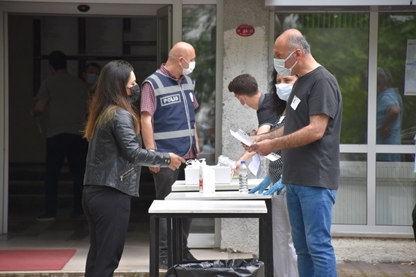 Trabzon'da AYT yapıldı 9