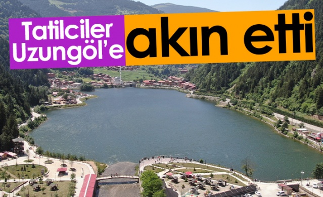 Uzungöl'e tatilci akını 1