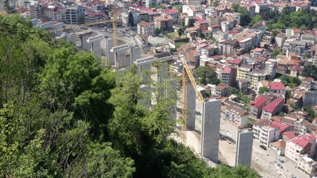 Trabzon'da 28 km'lik yola 28 kavşak, 17 tünel 24 köprü! 4