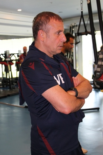 Trabzonspor İstanbul'da çalışmalarını sürdürüyor. 5Temmuz 2021 2