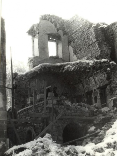 Sümela Manastırı'nın tahrip olan fresklerine onarım 11