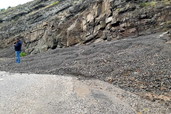 Gümüşhane'yi sel vurdu! Sadece 10 dakika 8